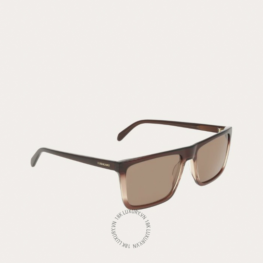 Kính mắt Salvatore Ferragamo Rectangular framegradient brown 51H123801898 GLGD018