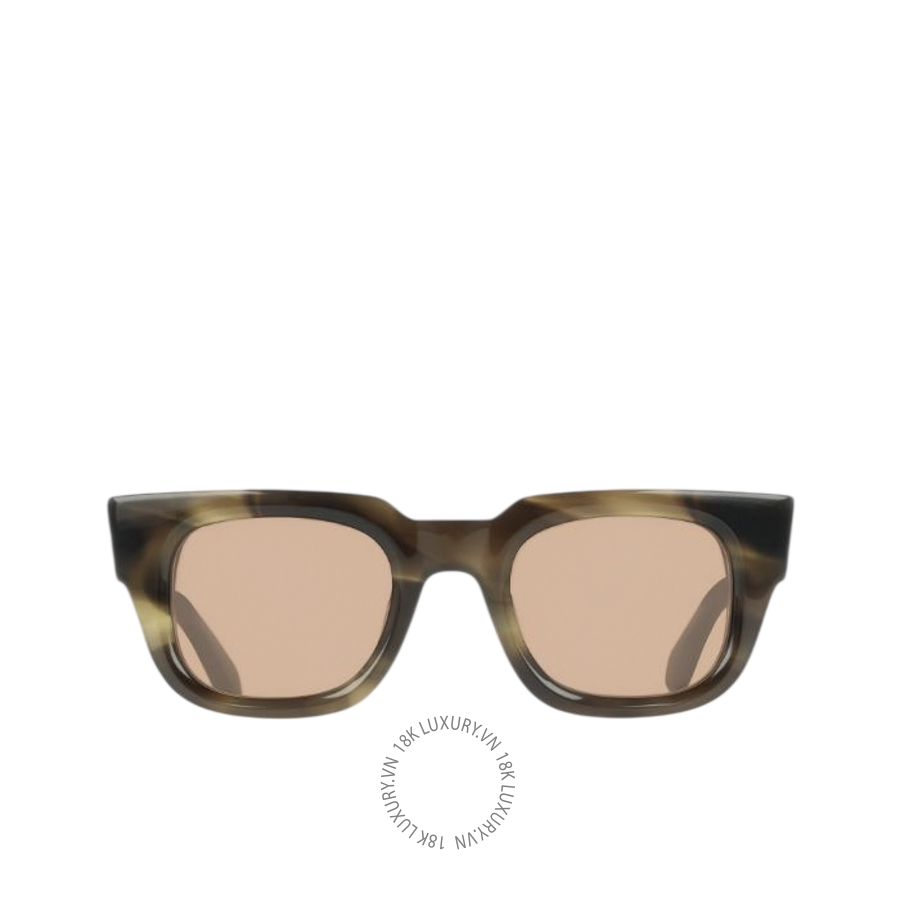 Kính mắt Salvatore Ferragamo Rectangular frametaupe horn 51H106796124 GLGD029