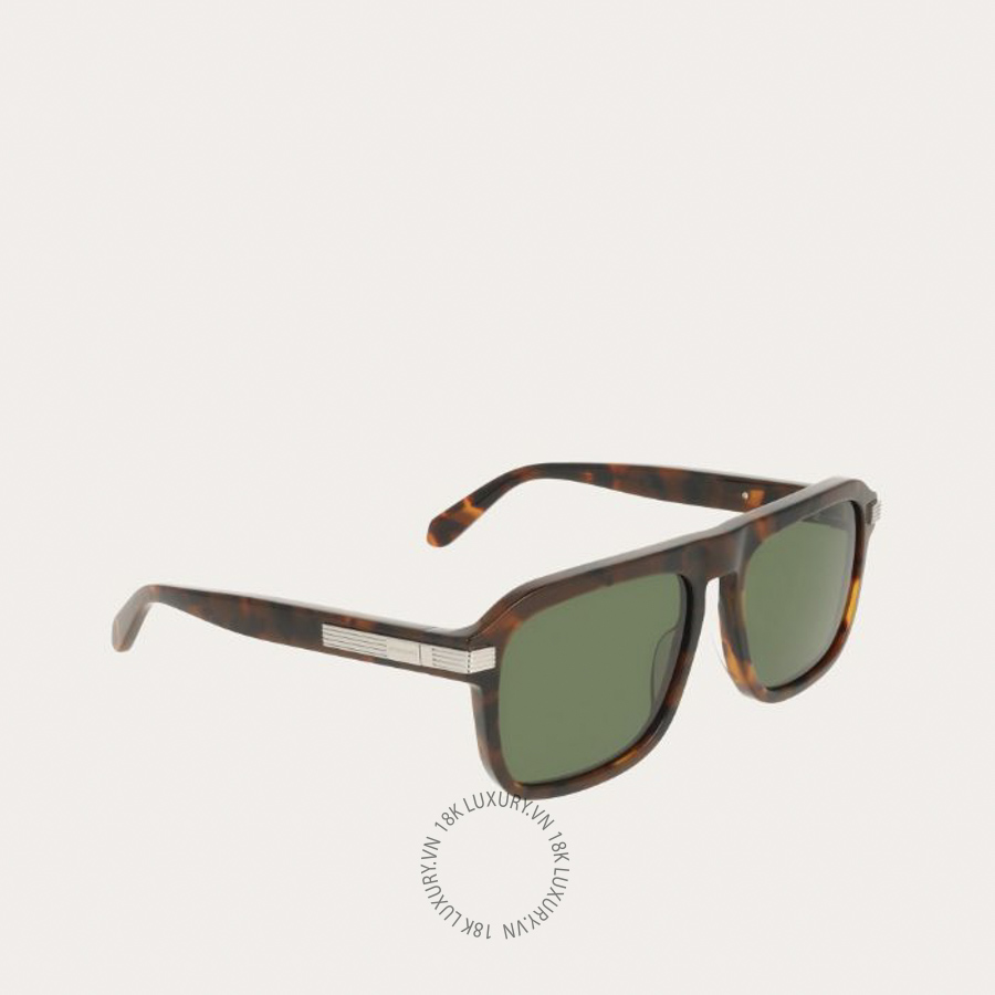 Kính mắt Salvatore Ferragamo Rectangular frametortoise shell 51H087791608 GLGD022