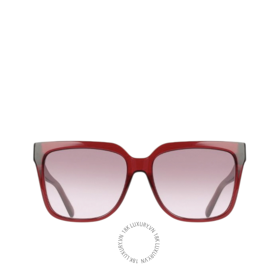 Kính mắt Salvatore Ferragamo Square frame transparent wine 51H109795848 CHRG061