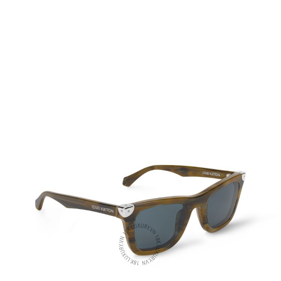 Kính nam Louis Vuitton Heritage Square Sunglasses Z3285U NKLV097