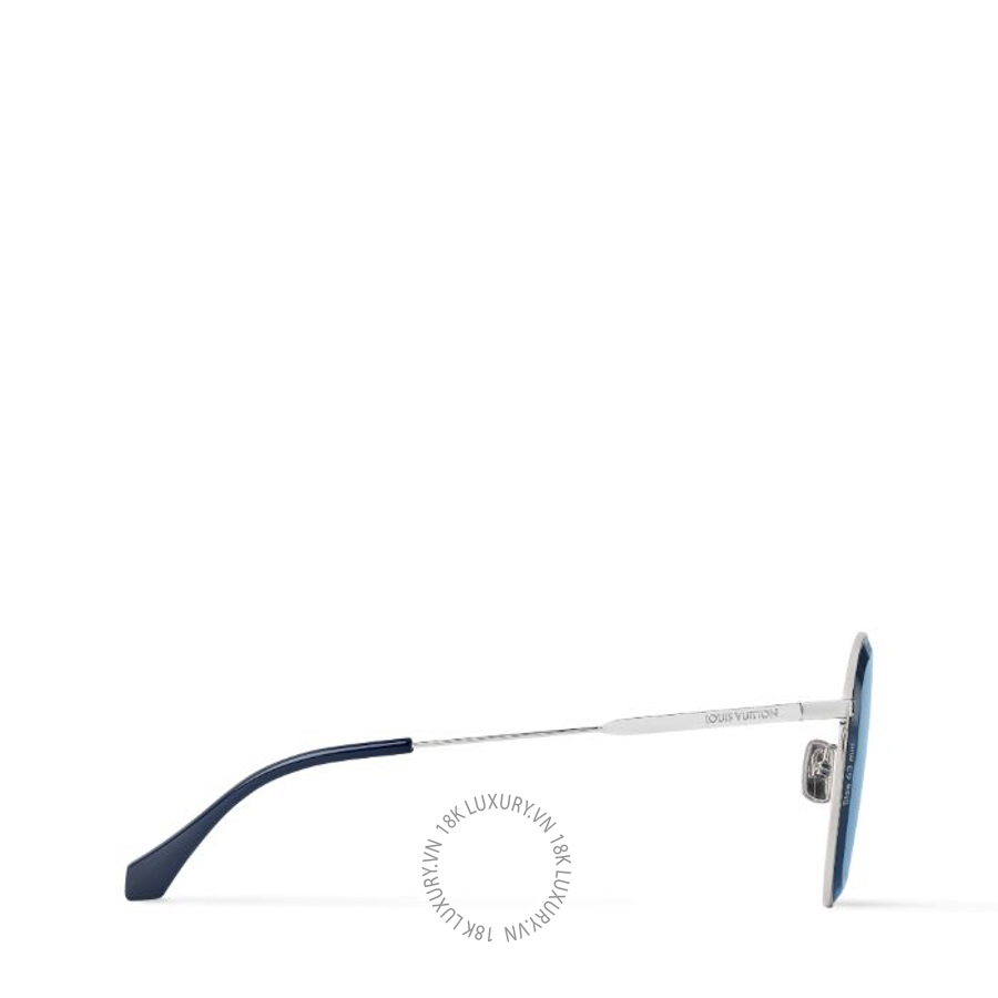 Kính nam Louis Vuitton Super Vision Light Pilot Sunglasses Z3406U NKLV108