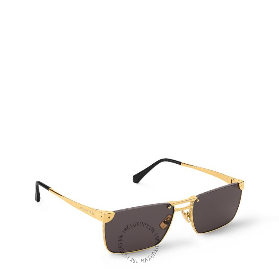 Kính nam LV Heritage Metal Low Square Sunglasses Z3206U NKLV147