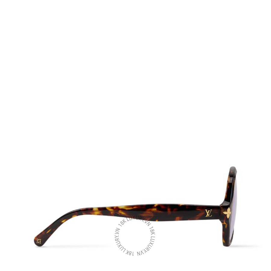 Kính nữ LV Aura Flower Square Pilot Sunglasses Z3476W NKLV020