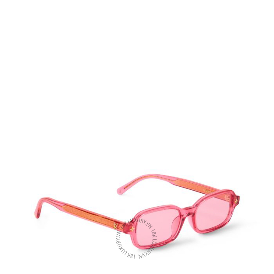 Kính nữ LV Aura Low Rectangle Sunglasses Z3220U NKLV012