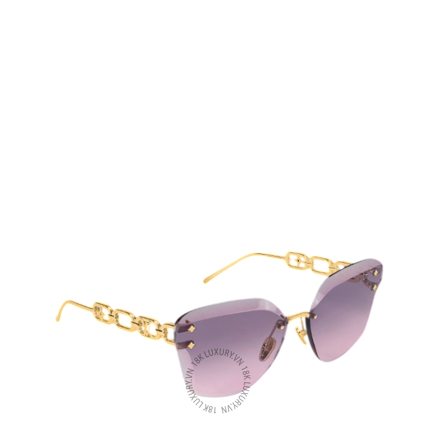 Kính nữ LV Jewel Cat Eye Sunglasses Z3224U NKLV032