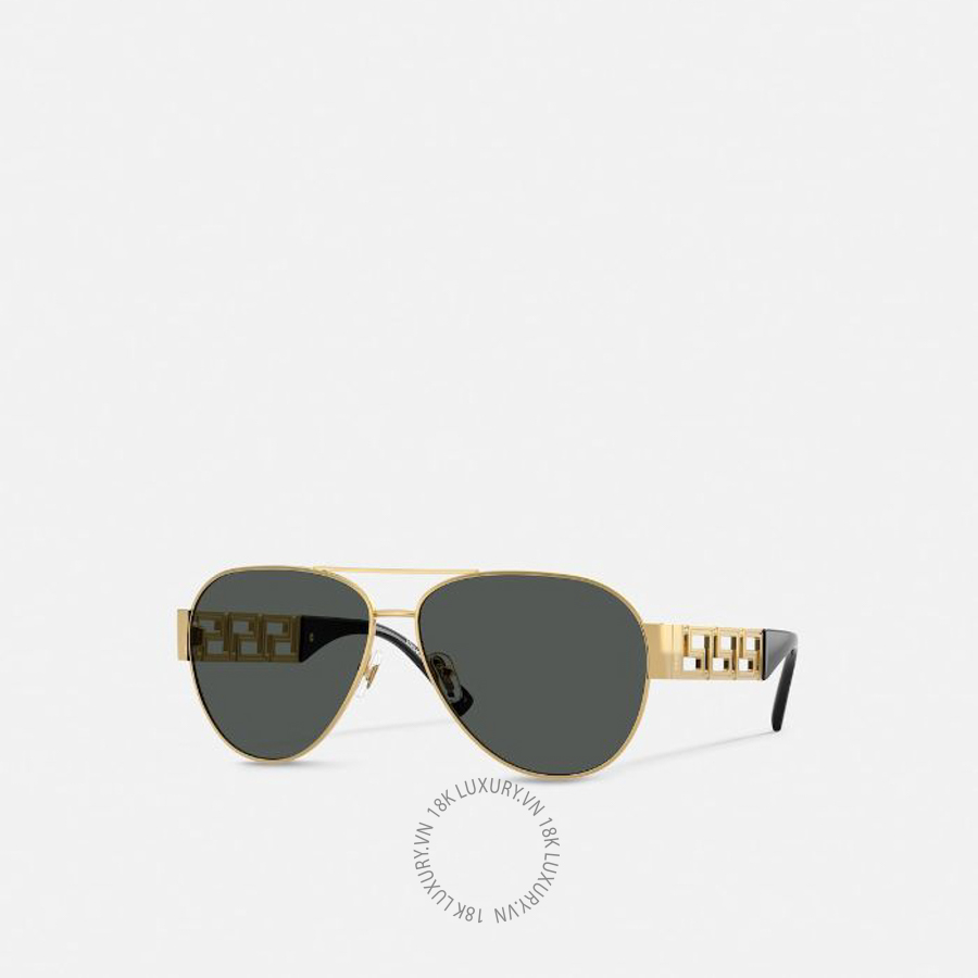 Kính Versace Greca Pilot Sunglasses O2289-O10028761_RTU_TU_ONUL VSC700 8 Kính Versace Greca Pilot Sunglasses O2289-O10028761_RTU_TU_ONUL VSC700