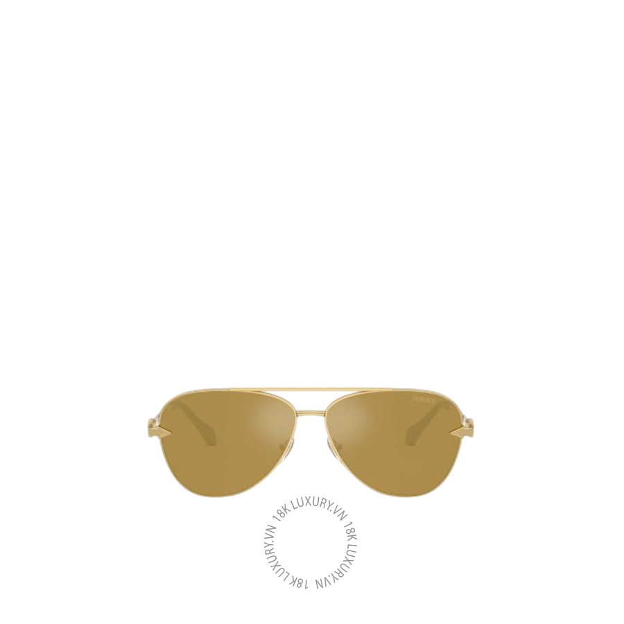 Kính Versace Nam Avanti Pilot Sunglasses O2283-O10027I61_RTU_TU_ONUL VSC632