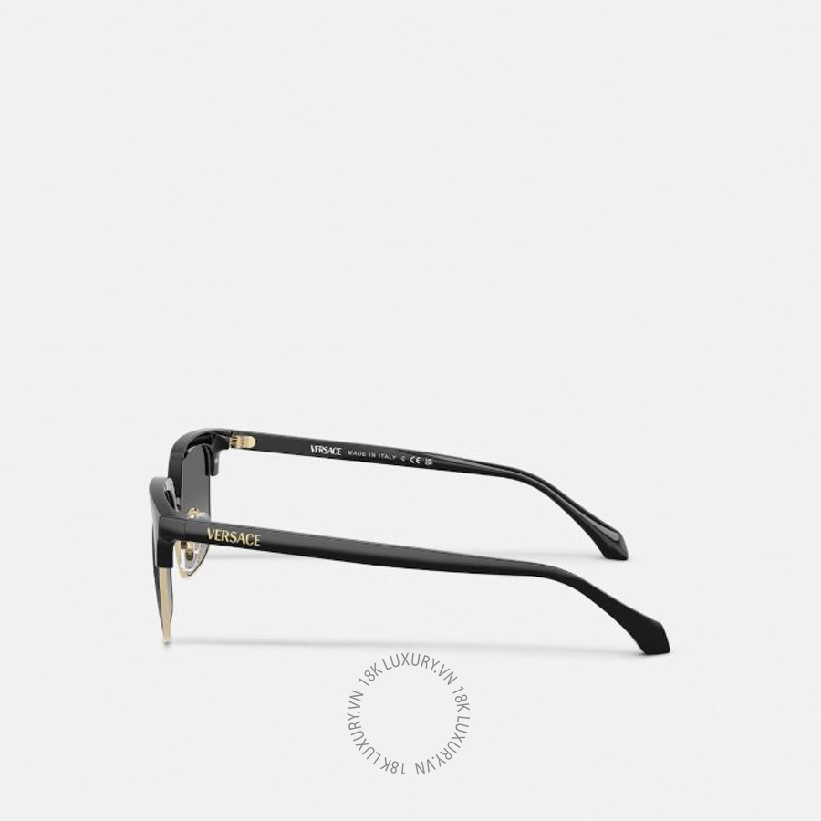 Kính Versace Nam Signature Low-Bridge Squared Sunglasses O4494D-OGB11156_RTU_TU_ONUL VSC606