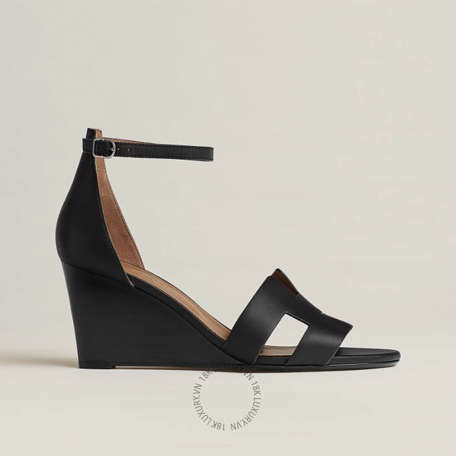 Sandal Cao Gót Hermes Legend sandal Noir H172196Z 02340 MHM473