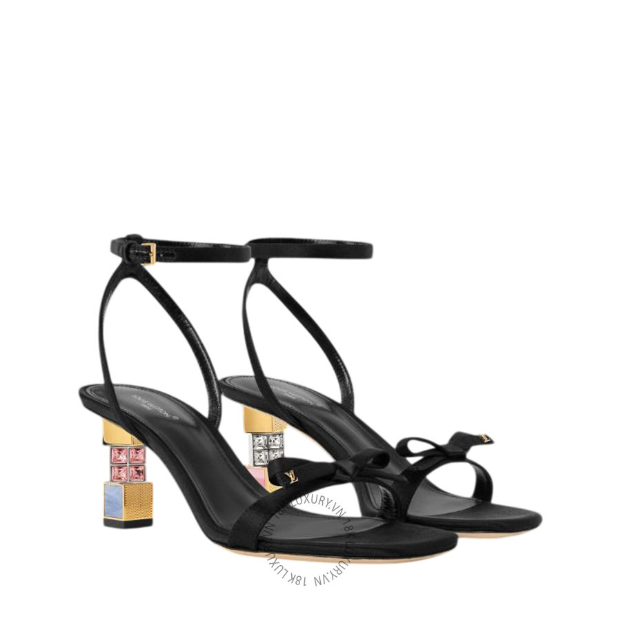 Sandal cao gót LV Cube 1AKGSR NGLV468