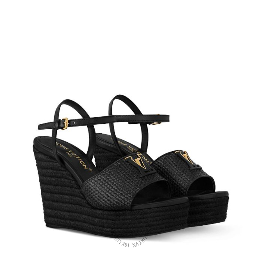 Sandal cao gót LV Mare Wedge 1AHLLM NGLV461