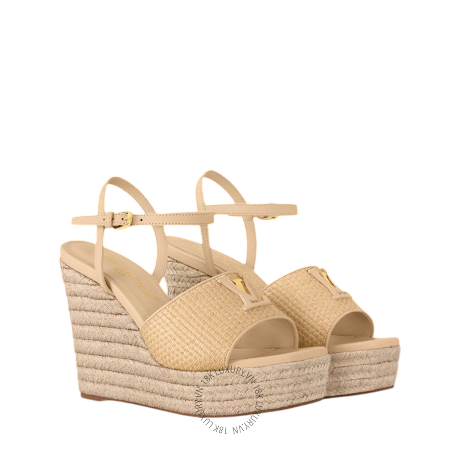 Sandal cao gót LV Mare Wedge 1AHLM2 NGLV459