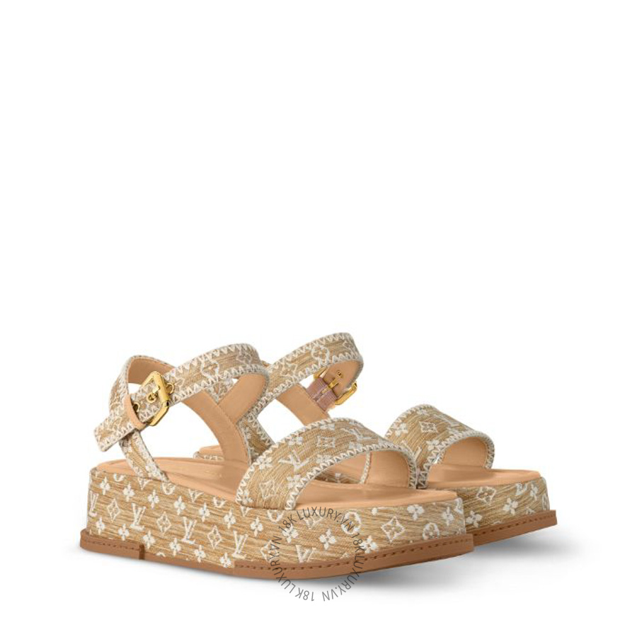 Sandal Louis Vuitton Maya Platform Sandals 1AHNOK NGLV458