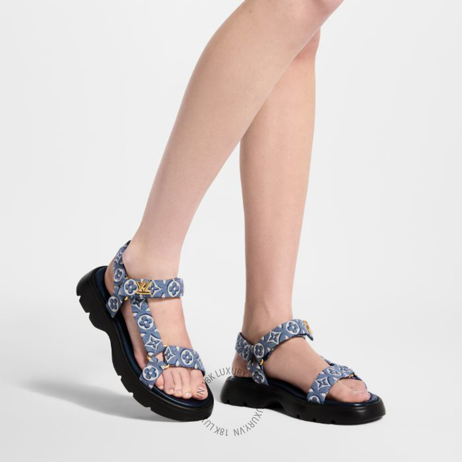 Sandal Louis Vuitton Nevada Comfort Sandals 1AKGWB NGLV428 11 Sandal Louis Vuitton Nevada Comfort Sandals 1AKGWB NGLV428