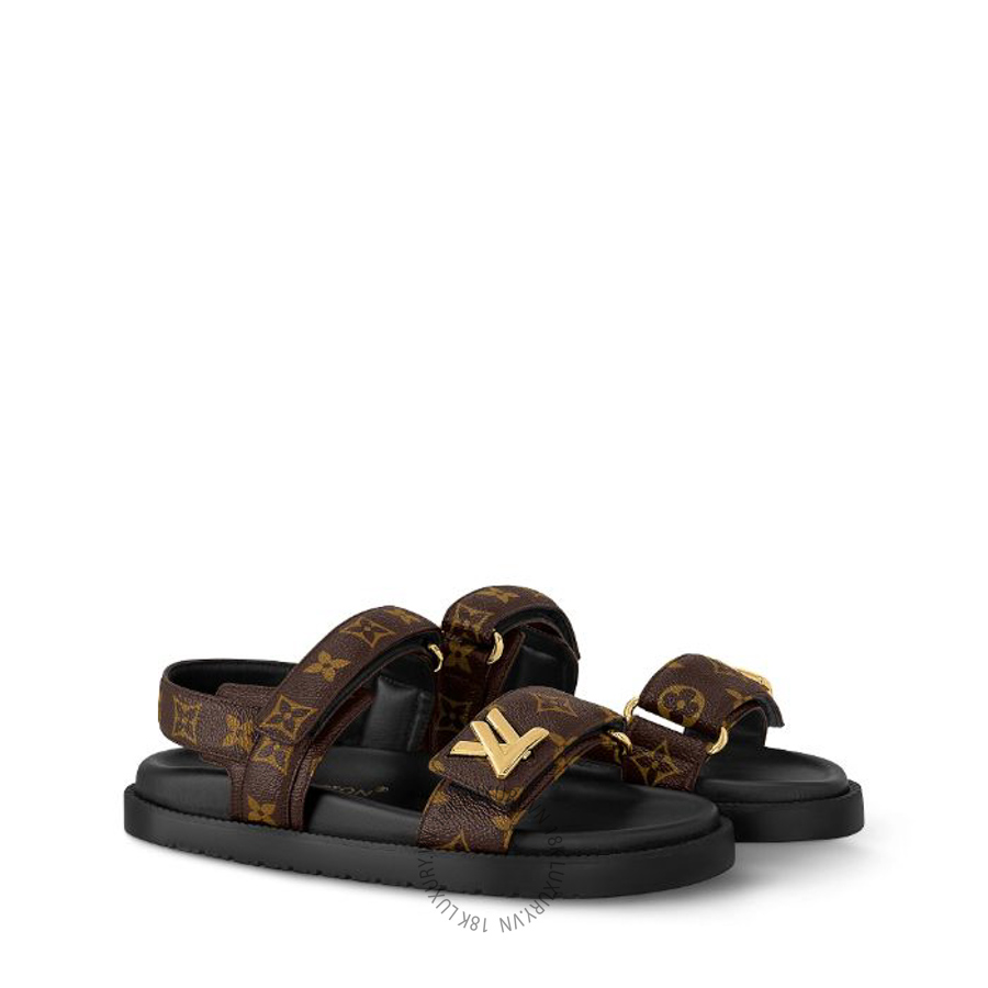 Sandal LV Sunset Flat Comfort Sandals 1ACL94 NGLV462