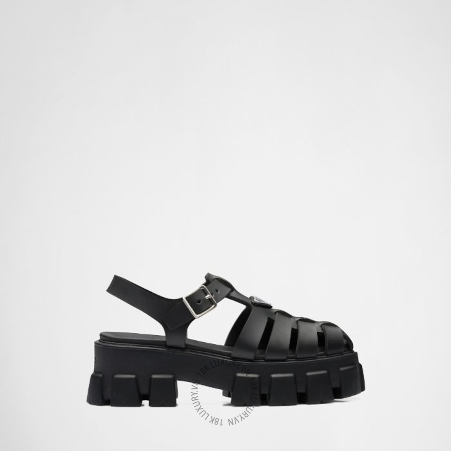 Sandal Prada Rubber Monolith 1X853M_3LKK_F0002_F_DD55 NGPR311