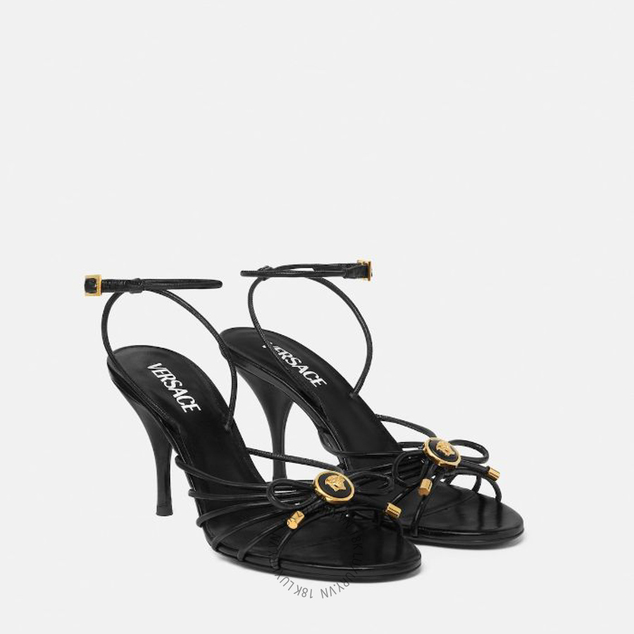 Sandals Cao Gót Versace Opera Bow Nappa Sandals 85 mm 1022325-1A14500_1B00V VSC298