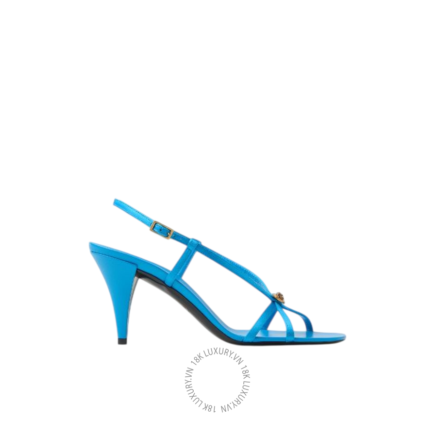 Sandals Cao Gót Versace Valentina Satin Sandals 80 mm 1024132-1A17892_1UR5J VSC276