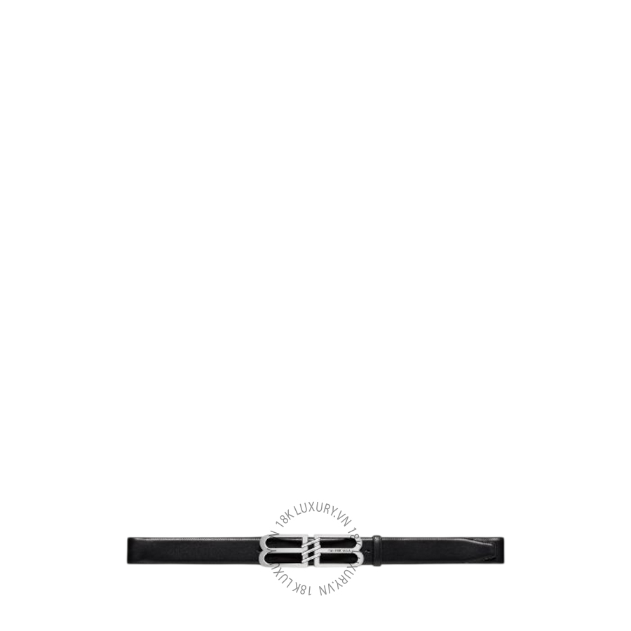 Thắt Lưng Balenciaga Men's Bb Signature Belt in Black 703103210EE1000 BCA800