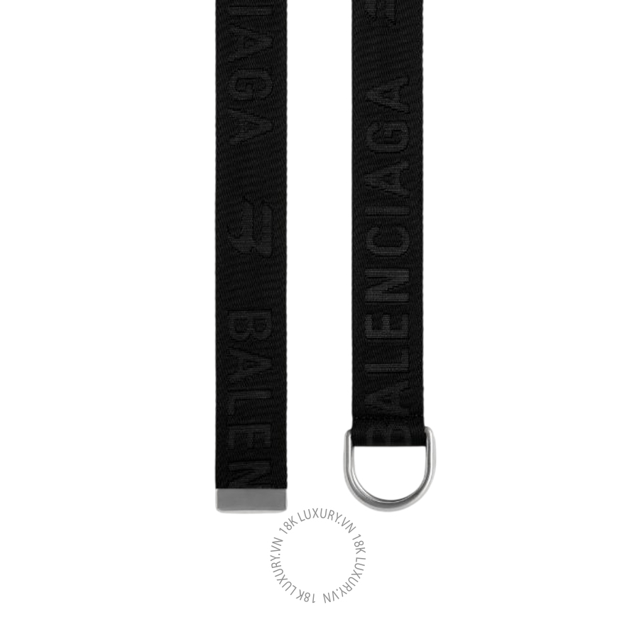 Thắt Lưng Balenciaga Men's D Ring Belt in Black 703137210AA1000 BCA807