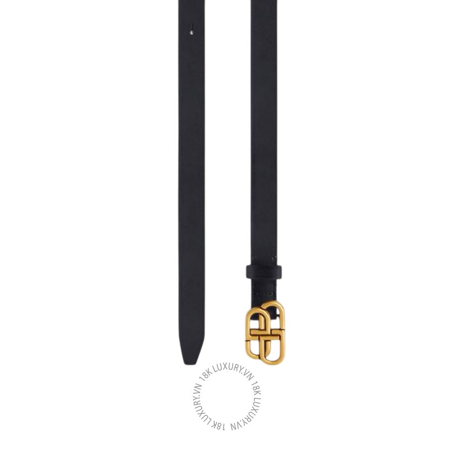 Thắt Lưng Balenciaga Women's Bb Super Thin Belt in Black 6735131CH041000 BCA839