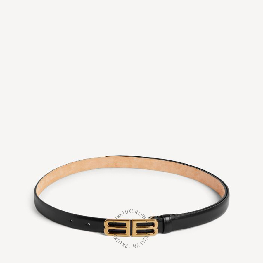 Thắt Lưng Balenciaga Women's Bolero Bb Belt in Black 8687612ACKI1000 BCA820