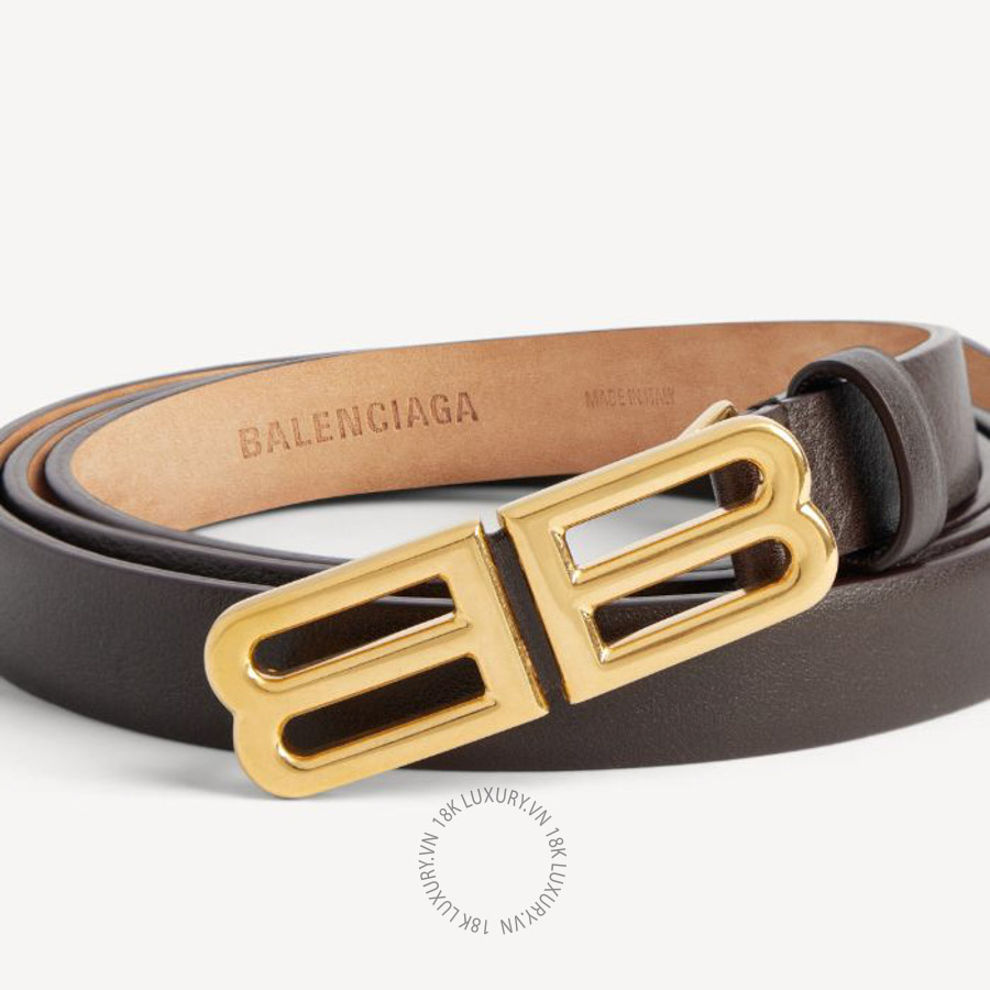 Thắt Lưng Balenciaga Women's Bolero Bb Belt in Moka 8687612ACKI2356 BCA819 10 Thắt Lưng Balenciaga Women's Bolero Bb Belt in Moka 8687612ACKI2356 BCA819