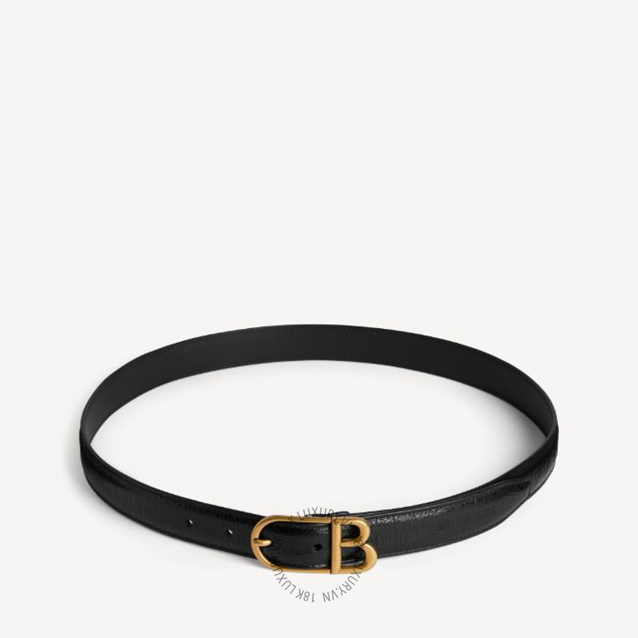 Thắt Lưng Balenciaga Women's Classic B Belt in Black 8066192ABC81000 BCA840