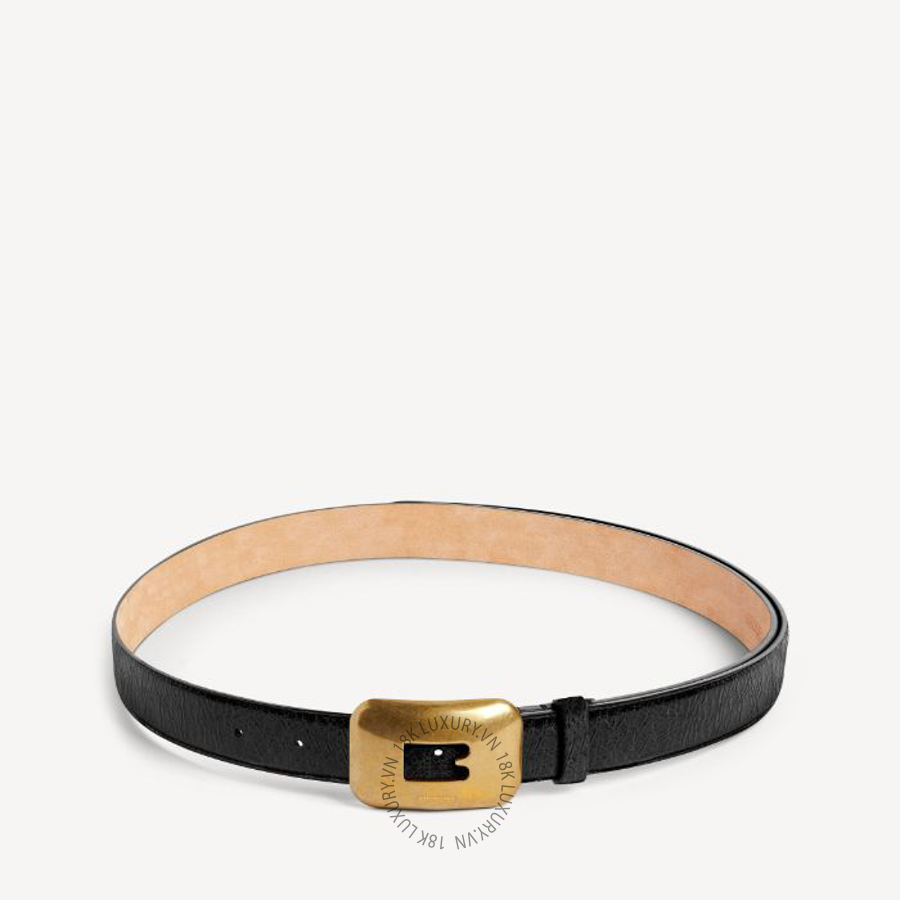 Thắt Lưng Balenciaga Women's Clicca Belt in Black 8687592ACN01000 BCA818