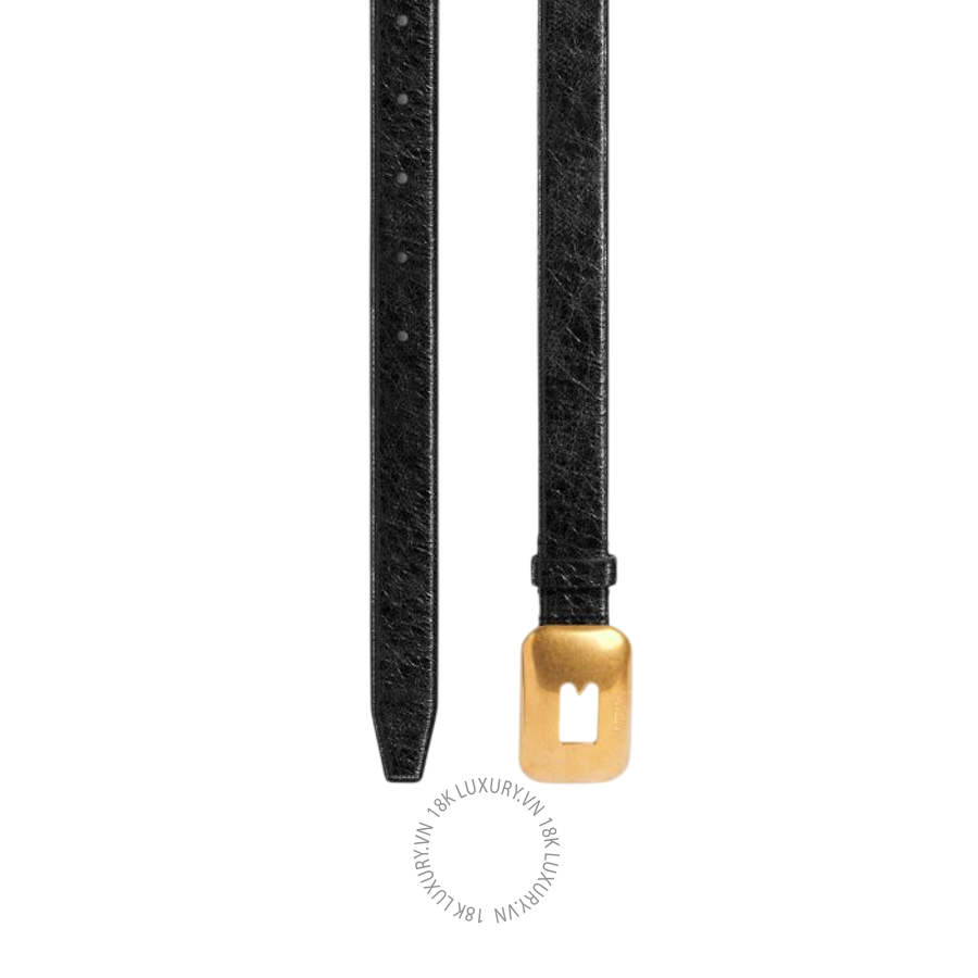Thắt Lưng Balenciaga Women's Clicca Belt in Black 8687592ACN01000 BCA818