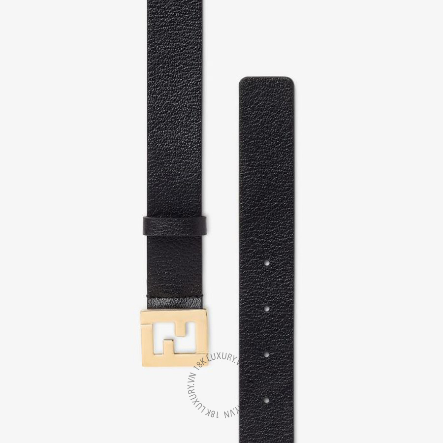 Thắt Lưng Fendi FF Belt Black leather 30 mm belt 7C0563B1E2F0QA1 VSC466