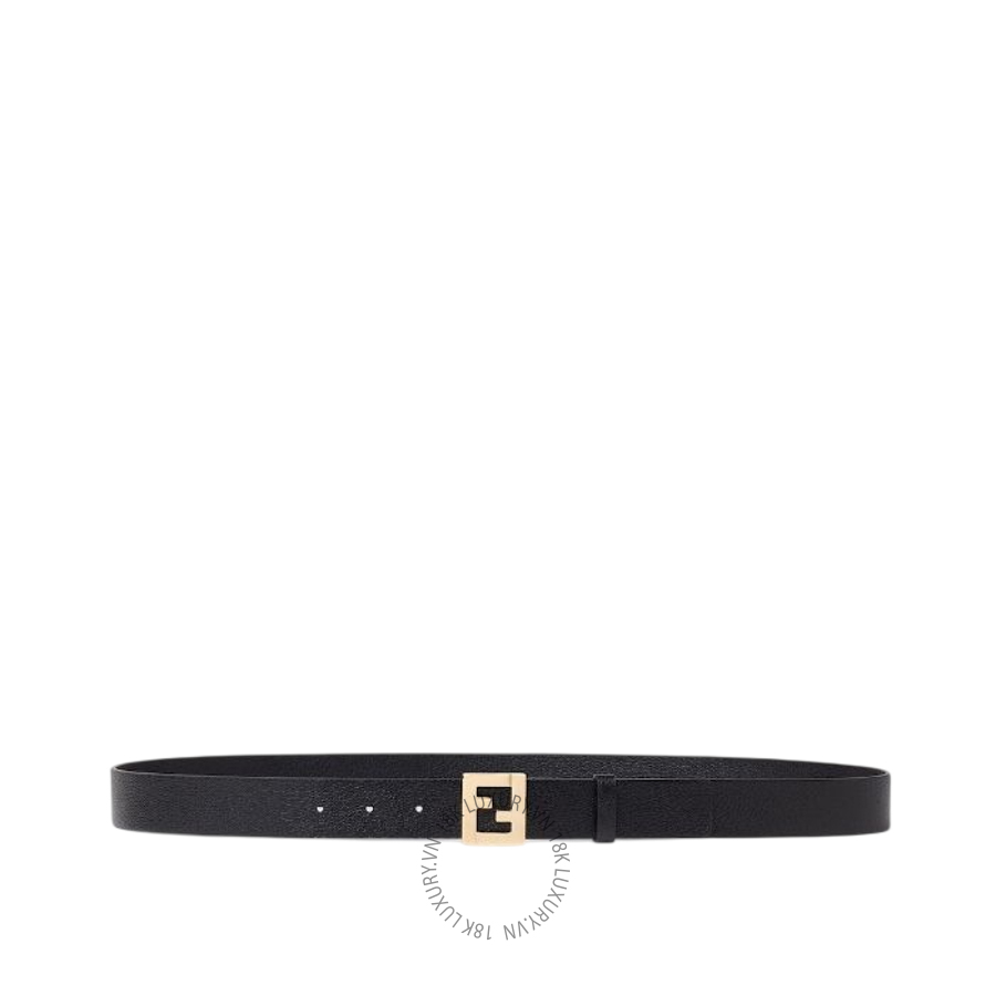 Thắt Lưng Fendi FF Belt Black leather 30 mm belt 7C0563B1E2F0QA1 VSC466