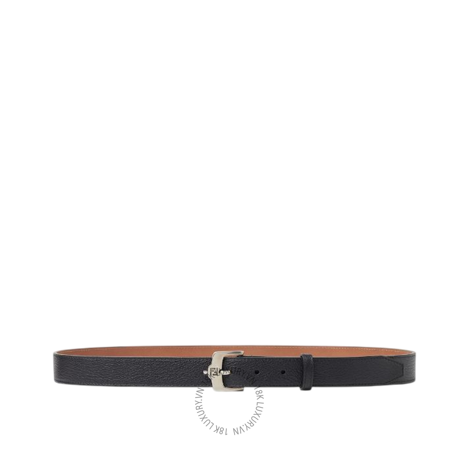 Thắt Lưng Fendi FF Belt Black leather belt 7C0557APDRF15AC VSC475
