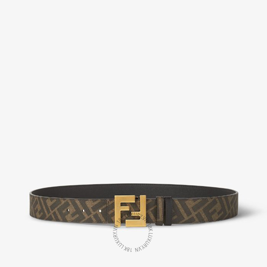 Thắt Lưng Fendi Squared FF belt Reversible belt in FF fabric 7C0424AGR9F1OM0 VSC471