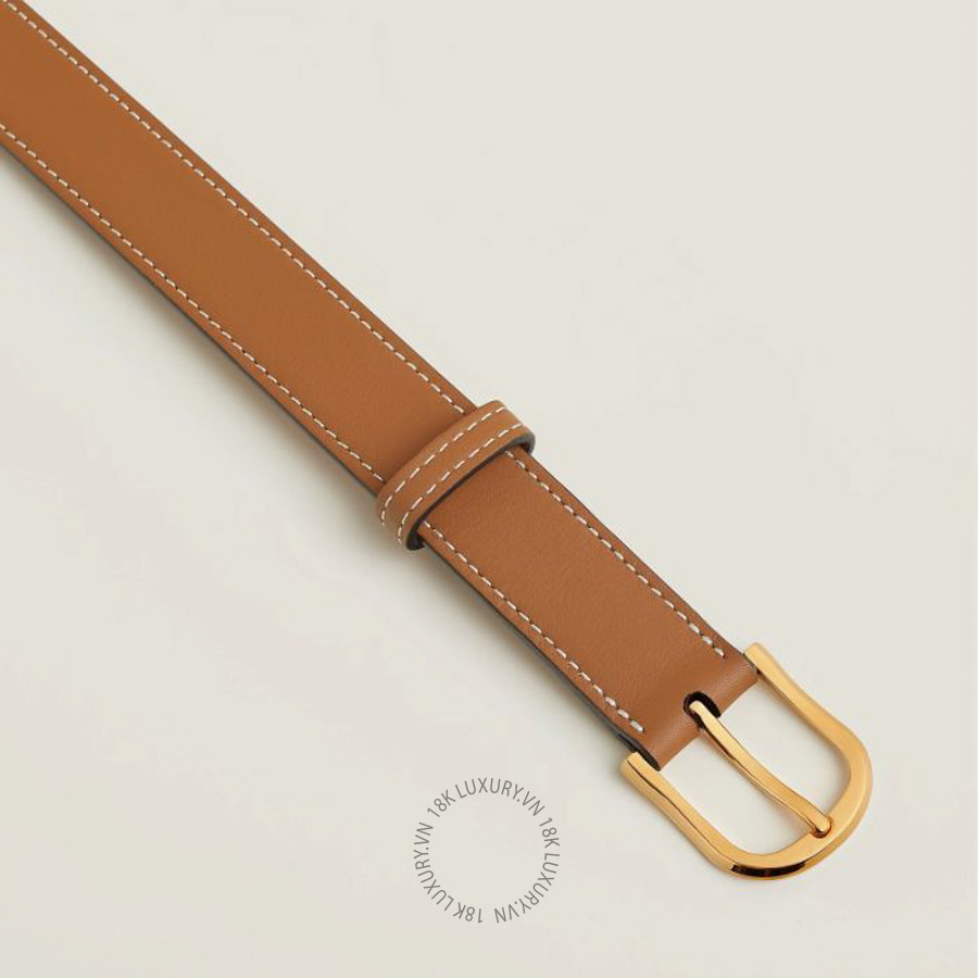 Thắt lưng Hermes Allure 24 Cheval belt Yellow Gold H012315UC37070 MHM549