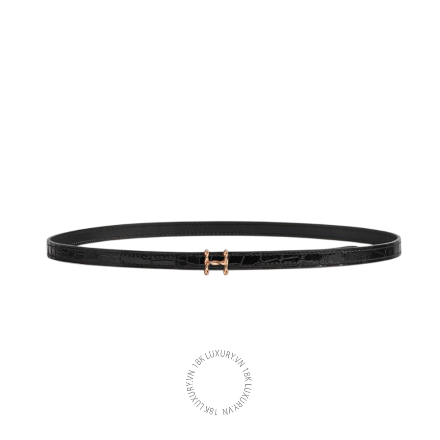 Thắt lưng Hermes Carrousel belt buckle & Leather strap 13 mm Rose gold H081081CK05 MHM574