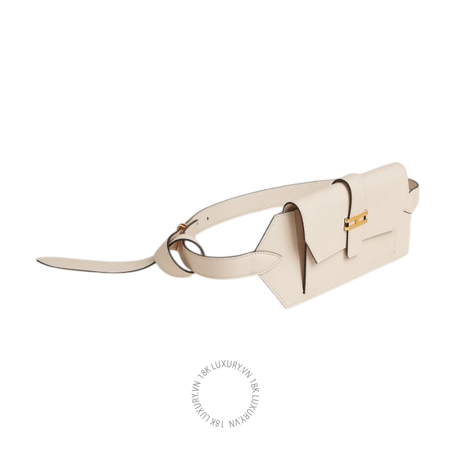 Thắt lưng Hermes Elan Pocket 24 belt Yellow Gold t-H010612UCAKM MHM548