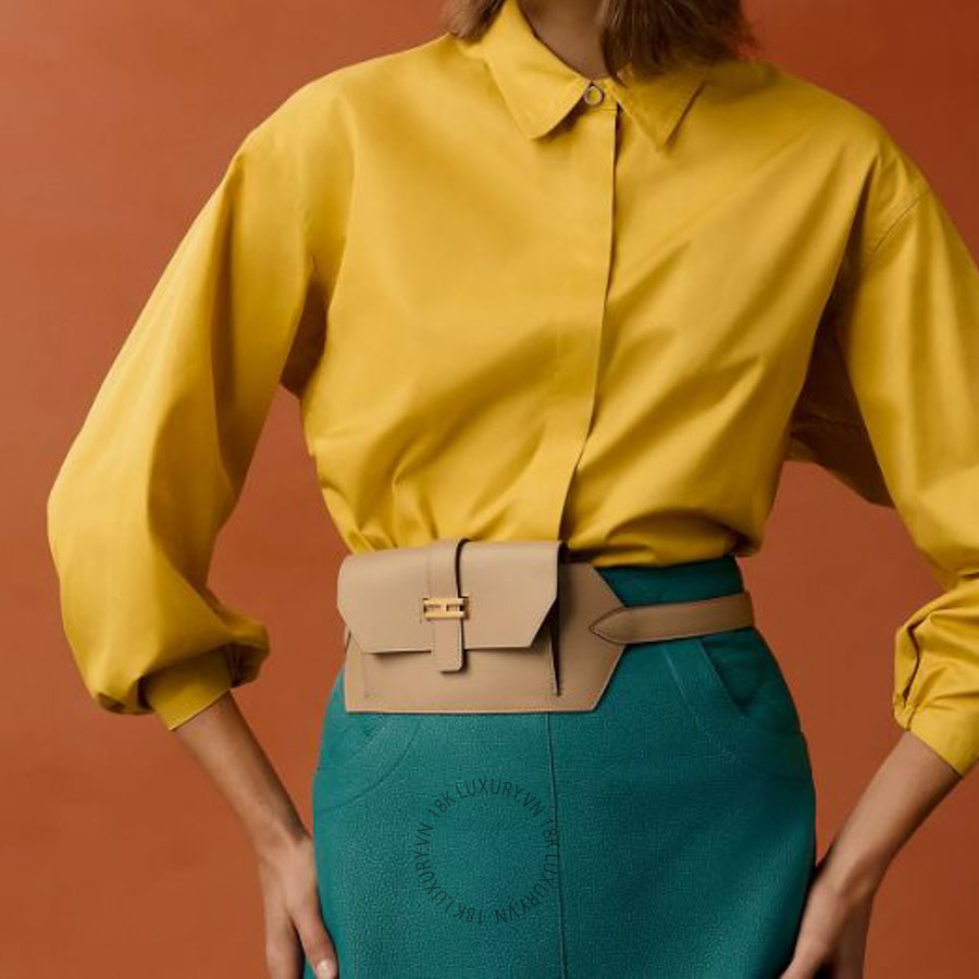 Thắt lưng Hermes Elan Pocket 24 reversible belt trench/trench t-H010612UCAIL MHM547