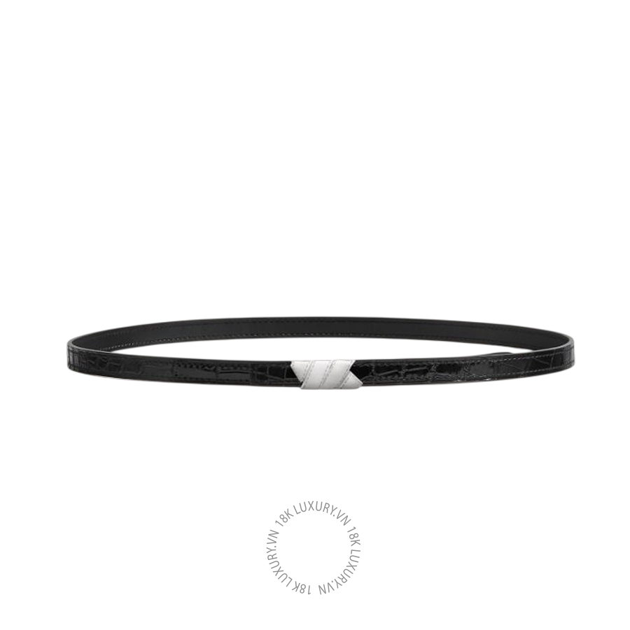 Thắt lưng Hermes Galopin belt buckle & Leather strap 13 mm Ruban Metallic finish Silver H011839UK05 MHM587