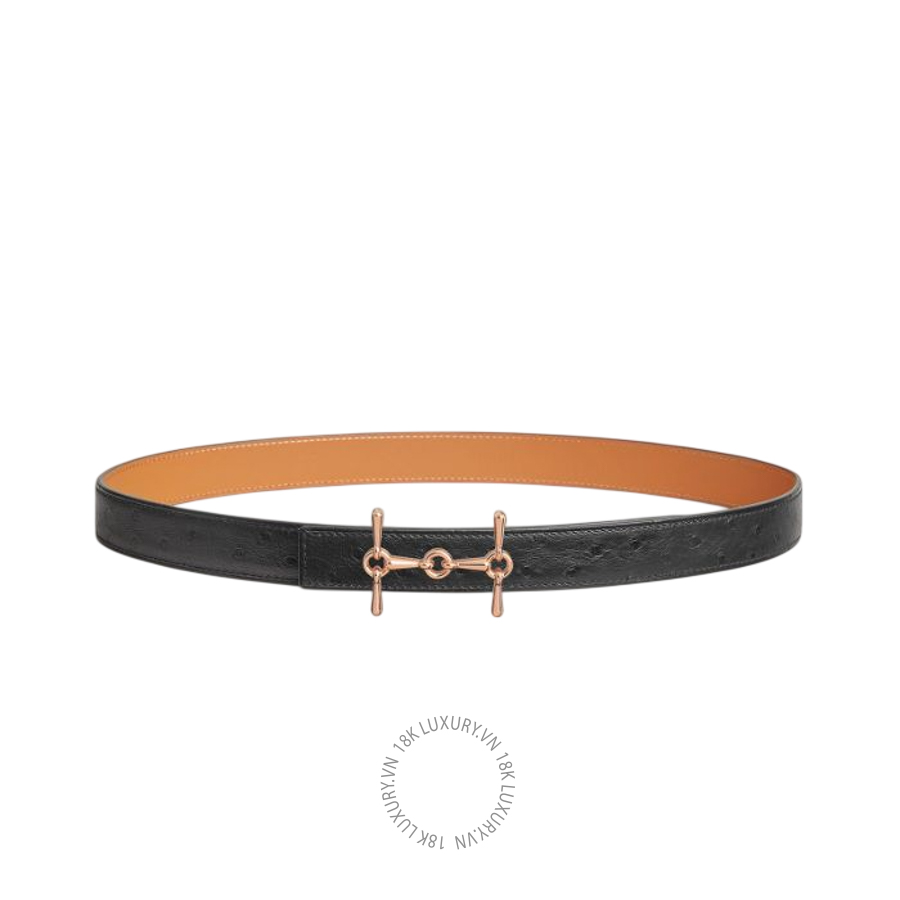 Thắt lưng Hermes H Equestre belt buckle & Leather strap 24 mm Rose Gold H010754UDZ2 MHM571