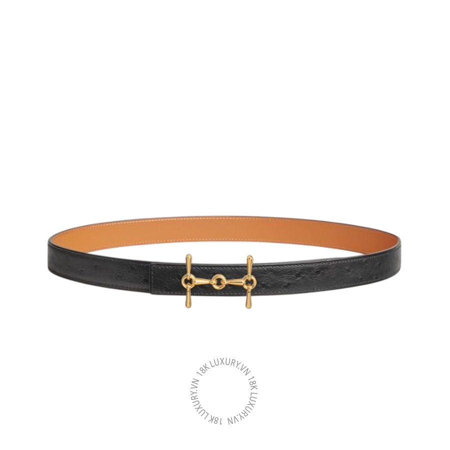 Thắt lưng Hermes H Equestre belt buckle & Leather strap 24 mm Yellow Gold H010754UC06 MHM563