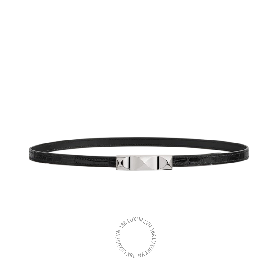 Thắt lưng Hermes Infini belt buckle & Leather strap 13 mm Silver H011742UK05 MHM599