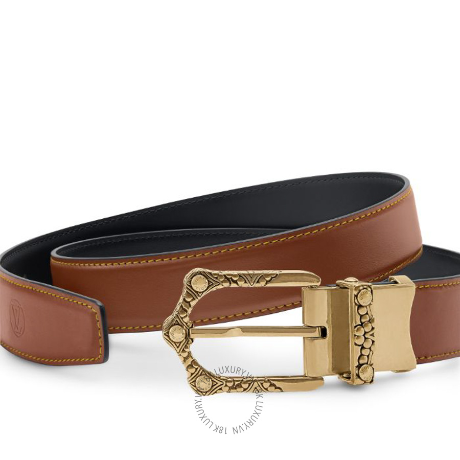 Thắt lưng Louis Vuitton Frog Crafted 30mm Reversible Belt M4697U NTLL047