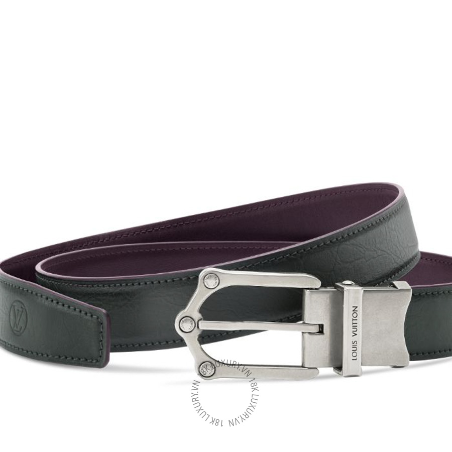 Thắt lưng Louis Vuitton Frog Patinated 30mm Reversible Belt M4646U NTLL049