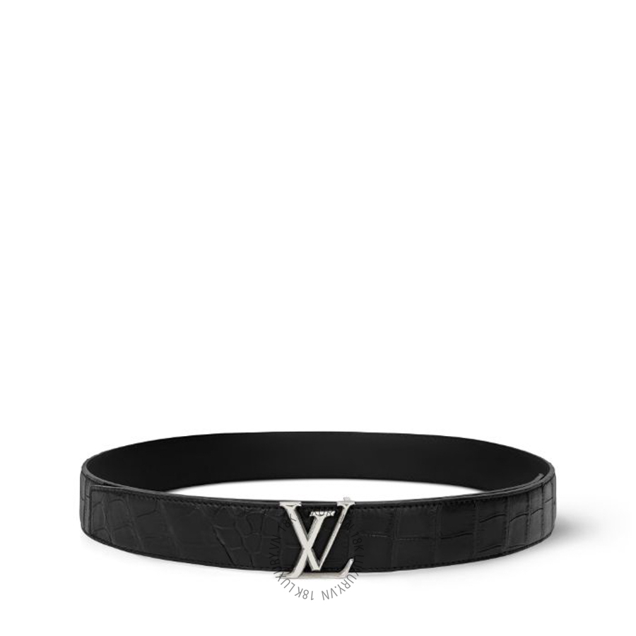 Thắt lưng nam LV Atelier Crocodile 35mm Reversible Belt M4912S NTLL023