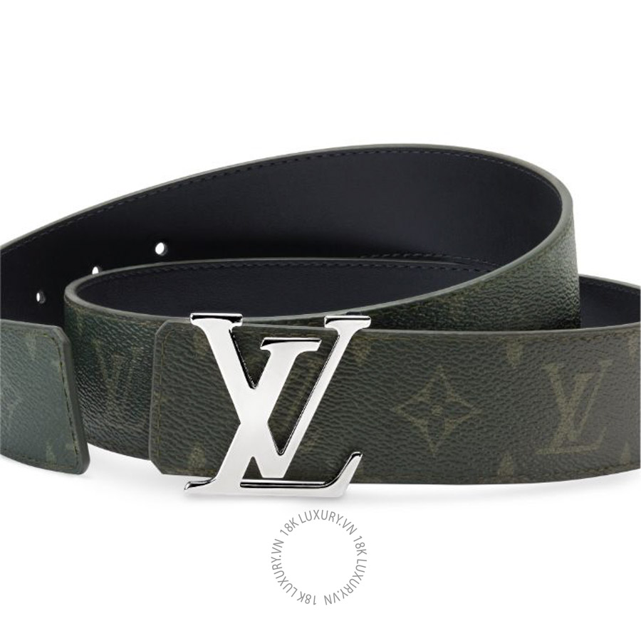 Thắt lưng nam LV Initiales Monogram 40mm Reversible Belt M4751S NTLL042
