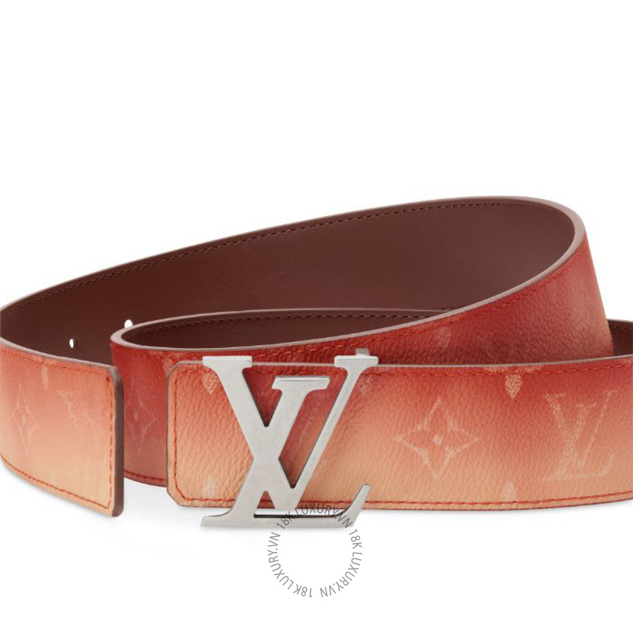 Thắt lưng nam LV Initiales Monogram Pigment 40mm Reversible Belt M4654U NTLL046