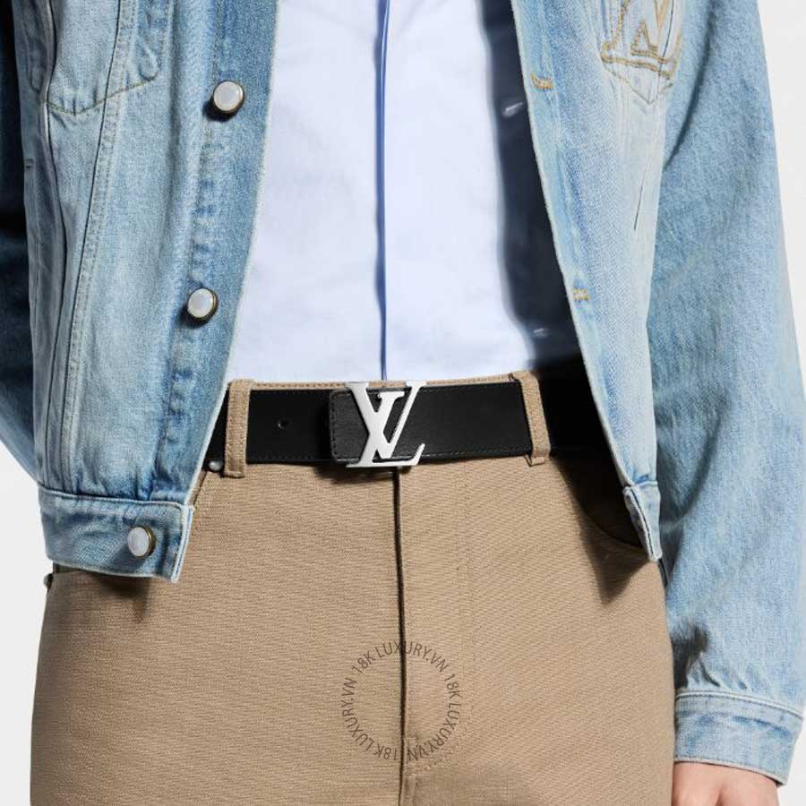 Thắt lưng nam LV Initiales Monogram Shadow 40mm Reversible Belt M4917S NTLL030 11 Thắt lưng nam LV Initiales Monogram Shadow 40mm Reversible Belt M4917S NTLL030