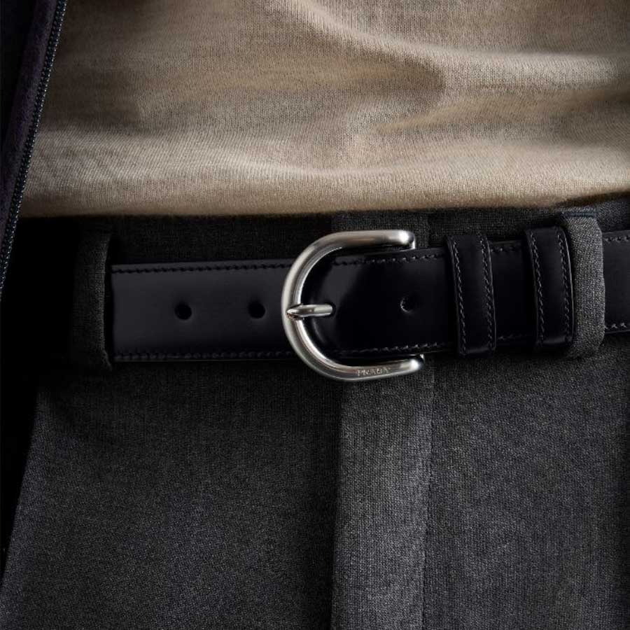 Thắt lưng nam Prada Leather 2CS130_X72_F0002 NBPR056